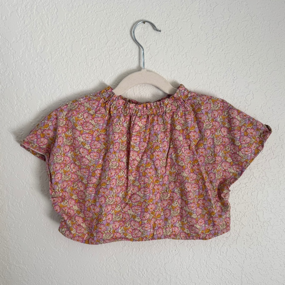 Zara Kids Girls Floral Top